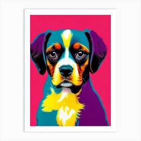 Cavalier King Charles Spaniel Andy Warhol Style Dog Art Print