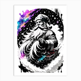 Santa Claus 1 Art Print