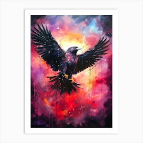 Raven Art Print