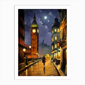 London At Night Art Print