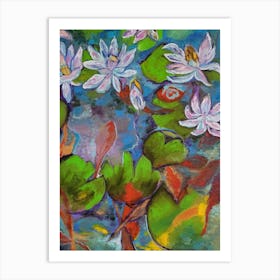 lotuses #iloveJapan series Art Print