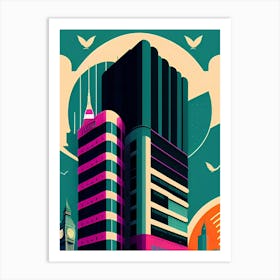 London Skyline 1 Art Print