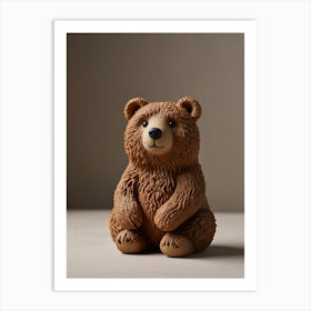 Teddy Bear 12 Art Print