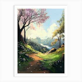 Landscape Art 6 Art Print