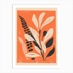 Botanical Abstract Art 18 Art Print