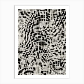 Abstract Lines No 1083 Art Print