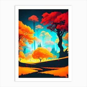 Forest 52 Art Print