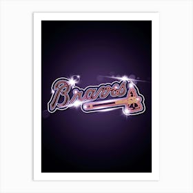 Braves Logo Art Print