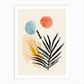 Abstract Era Mid Century Style Art Print