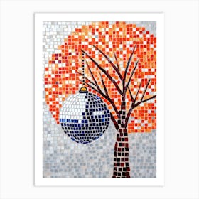 Mosaic Tree 1 Art Print