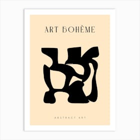 Boheme Abstract Art Art Print