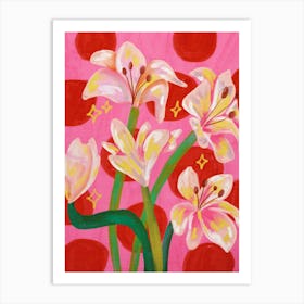Lily Painting Art Print