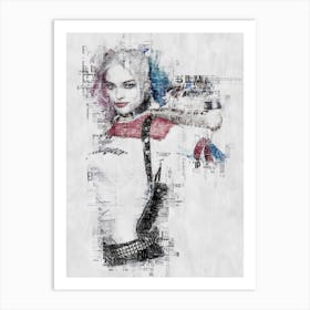 Harley Quinn 5 Art Print