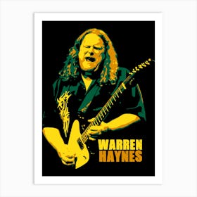 Warren Haynes Music Legend Póster