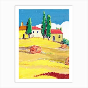 Tuscany Autumn Art Print