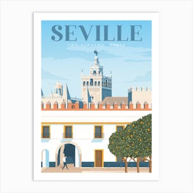 Seville Spain Art Print