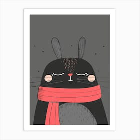 Cute Bunny Art Print