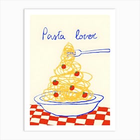 Pasta Lover Art Print