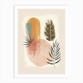 The Flow Of Design Mid Century Style Art Print