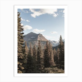 Wilderness Mountain View Art Print