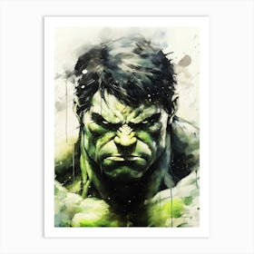 The Hulk Art Print