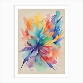 Watercolor Flower Art Print