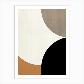 Bauhaus Abstractions; Chromatic Contrasts Art Print