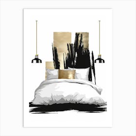 Black Bedroom Furniture Sets Home Design Ideas Art Print