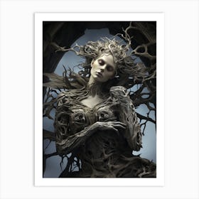 Forest Woman 3 Art Print