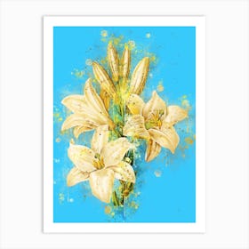 Lily Painting Art Print