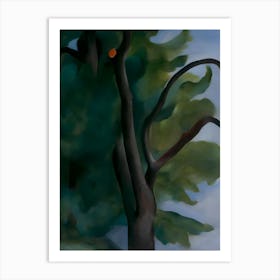 Georgia O'Keeffe - Tree with Cut Limb Art Print