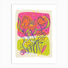 Garden Party Art Print