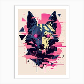 Wolf Art Art Print