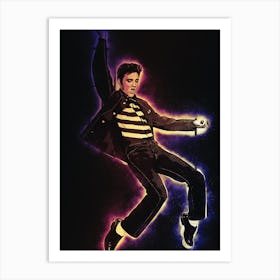 Spirit Of Elvis Presley Art Print