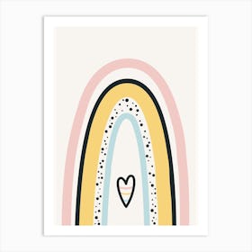 Rainbow Print 1 Art Print