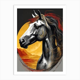 Horse Of The Sun Art Print