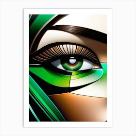 Un Ojo Que Atrae Miradas Art Print