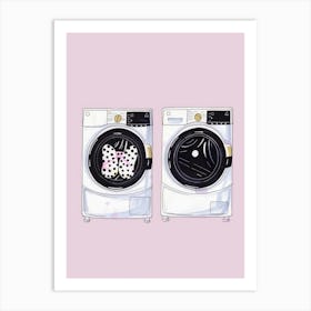 Two Washing Machines 5 Art Print