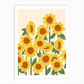 Sunflowers 22 Art Print