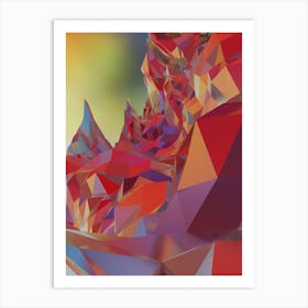 Polygons Art Print