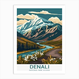 Denali National Park Art Print