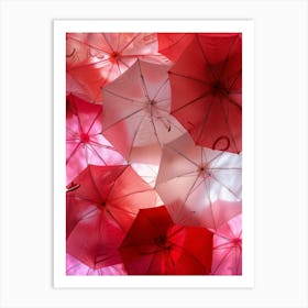 Many Umbrellas Art Print