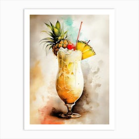 Tiki Drink drinks Art Print