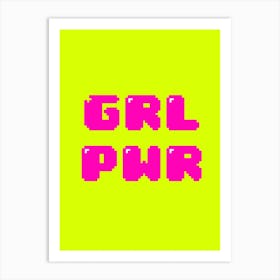 Girl Power Art Print