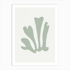 Abstract Plant- Gr01 Art Print