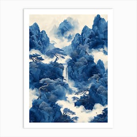 Fantastic Chinese Landscape 7 Art Print