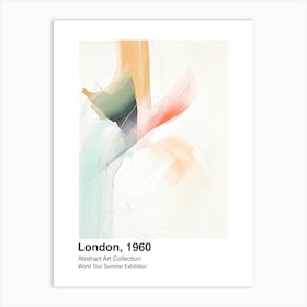 World Tour Exhibition, Abstract Art, London, 1960 10 Art Print