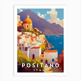 Positano Travel Art Print