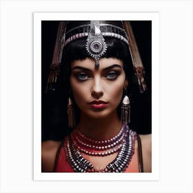 Color Photograph Of Cleopatra Art Print