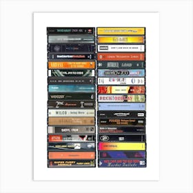 1996 Music - Cassette Print - Born in '96 Art Print